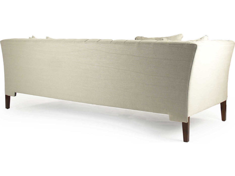 Zentique - Eileen Cream Linen Sofa Couch - LI-SH13-21-104 - GreatFurnitureDeal