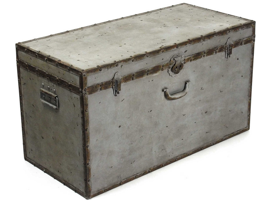 Zentique - Rustic Zinc Iron Box - PC025 - GreatFurnitureDeal