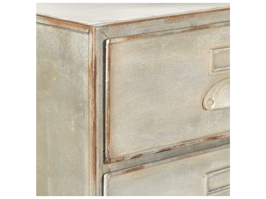Zentique - Oscar Antique Beige File Cabinet - PC051 - GreatFurnitureDeal
