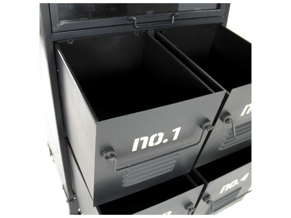 Zentique - Garrett Black File Cabinet - PC085 - GreatFurnitureDeal