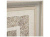 Zentique - Light Brown Abstract Paper Shadow Box - ZEN20728A - GreatFurnitureDeal