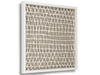 Zentique - Convex / Horizontal Abstract Paper Shadow Box - ZEN21817C - GreatFurnitureDeal