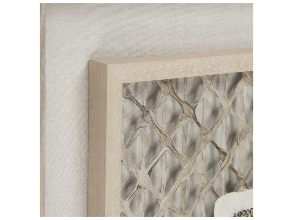 Zentique - Geometrical Square Abstract Paper Shadow Box - ZEN22076A