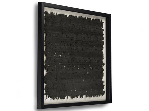 Zentique - Black Wavy Grid Abstract Paper Shadow Box -  ZEN22263A - GreatFurnitureDeal