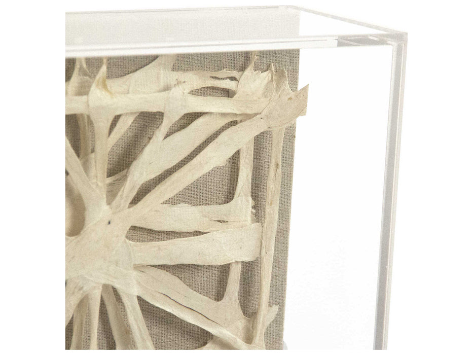 Zentique - Geometrical Abstract Paper Shadow Box - ZEN30190 - GreatFurnitureDeal