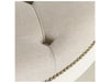 Zentique - Tammy Distressed Ivory / Natural Linen Ottoman - ZEN43 309 A003 - GreatFurnitureDeal