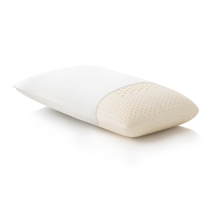Malouf - Z Zoned Talalay Latex Pillow, Queen High Loft Firm - ZZQQHFLX - GreatFurnitureDeal