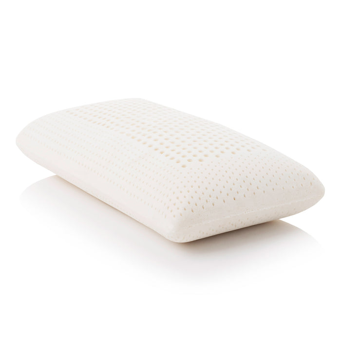 Malouf - Z Zoned Talalay Latex Pillow, King, High Loft Firm - ZZKKHFLX - GreatFurnitureDeal