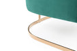 VIG Furniture - Modrest Trask Modern Green Velvet & Rosegold Accent Chair - VGVCA016-GRN - GreatFurnitureDeal