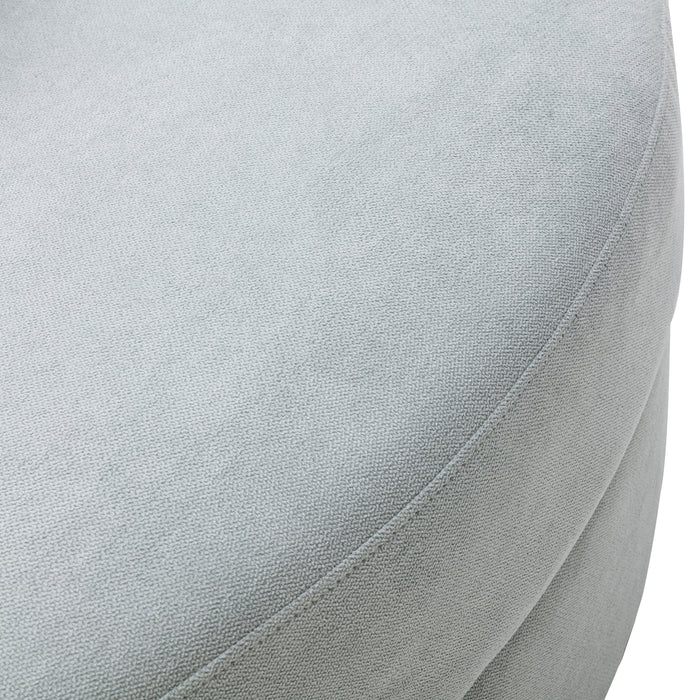 GFD Home - Orisfur. 360° Swivel Accent Barrel Chair with Storage Ottoman & 4 Pillows, Modern Linen Leisure Chair Round Accent for Living Room - GreatFurnitureDeal