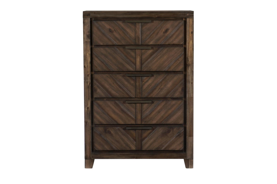 Homelegance - Parnell Chest in Distressed Espresso - 1648-9 - GreatFurnitureDeal