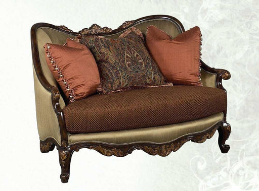 Benetti's Italia - Abrianna Chair And A Half in Cherry, Chenille - ABRIANNA-C-CHERRY - GreatFurnitureDeal