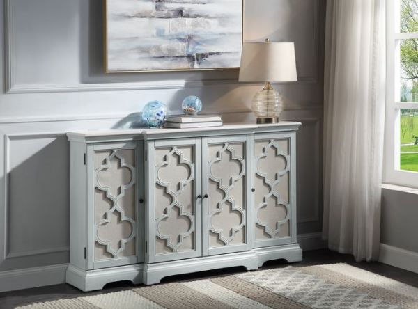 Acme Furniture - Adelle Cabinet in White - AC00279