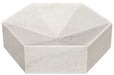 NOIR Furniture - Conda Tray, White Stone - AC148 - GreatFurnitureDeal
