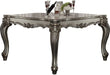 Acme Furniture - Versailles Antique Platinum Counter Height Dining Table - 66835 - GreatFurnitureDeal