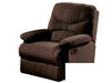 ACME Furniture - Arcadia Chocolate Microfiber Glider Recliner - 00635 - GreatFurnitureDeal