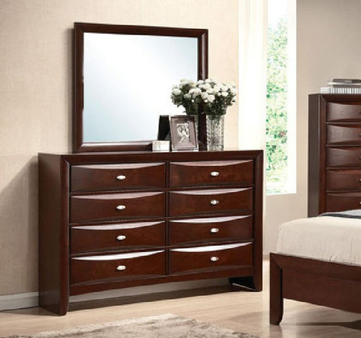 Acme Furniture - Ireland Espresso Dresser and Mirror - 21454-21455 - GreatFurnitureDeal