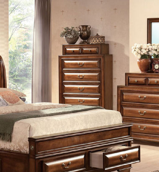 Acme Furniture - Konance Brown Cherry Finish Bedroom Chest - 20459 - GreatFurnitureDeal