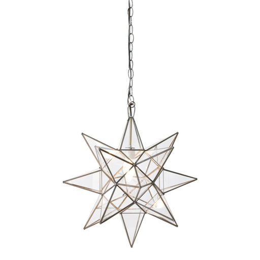 Worlds Away - Large Clear Star Chandelier - ACS112
