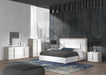 J&M Furniture - Ada Queen Bed in White Matt - 17448Q - GreatFurnitureDeal