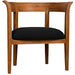 NOIR Furniture - Webster Club Chair, Teak - AE-104T - GreatFurnitureDeal