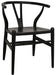 NOIR Furniture - Zola Chair, Charcoal Black - AE-13CHB - GreatFurnitureDeal