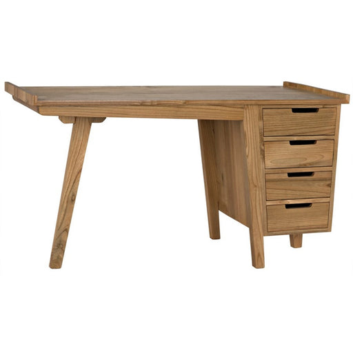 NOIR Furniture - Kennedy Desk in Natural - AE-20N - GreatFurnitureDeal