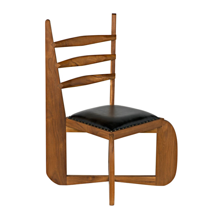 Noir Furniture - Titus Chair, Teak - AE-214T