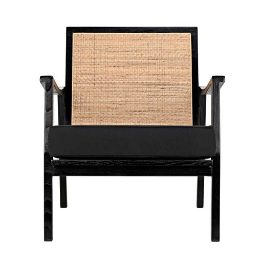 NOIR Furniture - Lichtenstein Chair in Charcoal Black - AE-215CHB - GreatFurnitureDeal