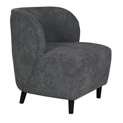 NOIR Furniture - Laffont Chair w/Grey Fabric - AE-240G - GreatFurnitureDeal