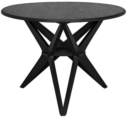 NOIR Furniture - Victor Dining Table, Charcoal Black - AE-30CHB - GreatFurnitureDeal