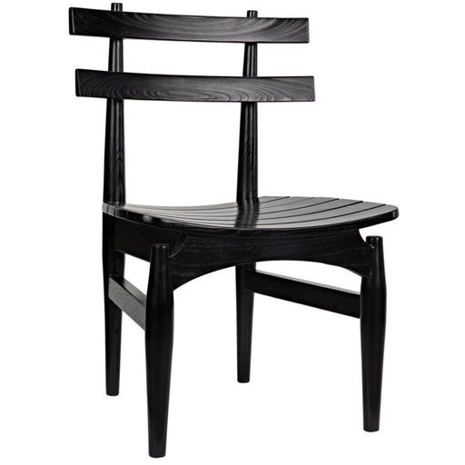 NOIR Furniture - Azumi Chair, Charcoal Black - AE-73CHB - GreatFurnitureDeal