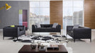 American Eagle Furniture - AE-D820 3-Piece Living Room Set in Black - AE-D820-BK