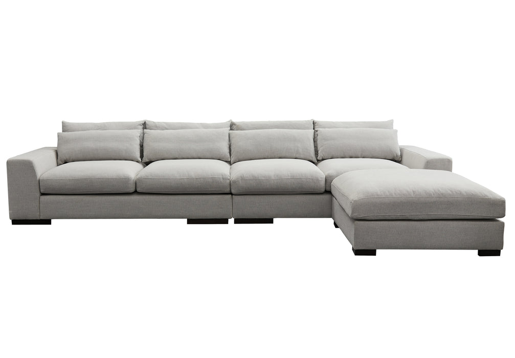GFD Home - SOFA AND COMFORTABLE SECTIONAL SOFA LIGHT GREY（same as W223S00105，W223S01523，W223S01525。Size difference, See Details in page.） - GreatFurnitureDeal