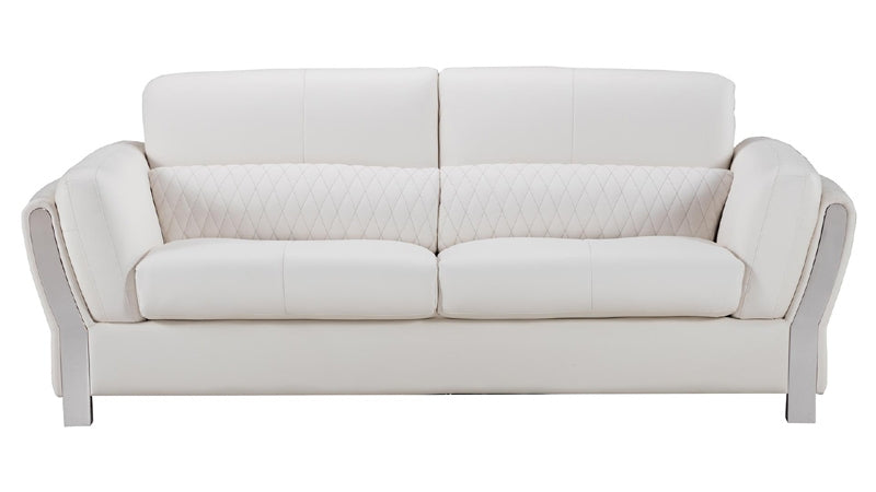 American Eagle Furniture - AE690 3-Piece Living Room Set in White - AE690-W