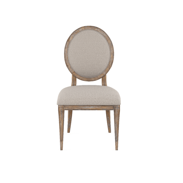 ART Furniture - Architrave Oval Side Chair (Sold As Set of 2) in Almond - 277202-2608 - GreatFurnitureDeal