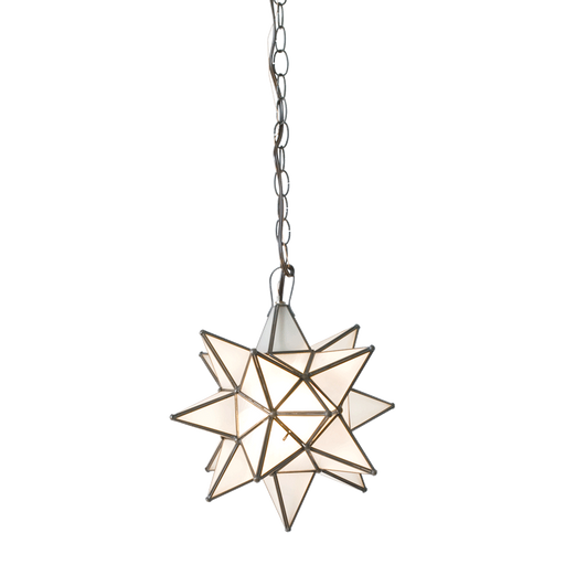 Worlds Away - Frosted Star Chandelier-Extra Large - AGS112