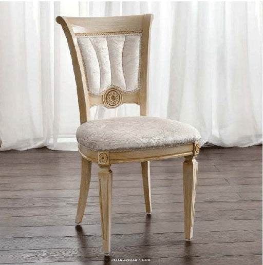 ESF Furniture - Aida Side Chair (Set of 2) in Ivory - AIDA-SIDE CHAIR - GreatFurnitureDeal