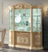 ESF Furniture - Aida 4 Door China w-2 Led Light in Ivory - AIDA-4DOOR CHINA - GreatFurnitureDeal