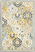 Oriental Weavers - Alfresco Blue/ Gold Area Rug - 28406 - GreatFurnitureDeal