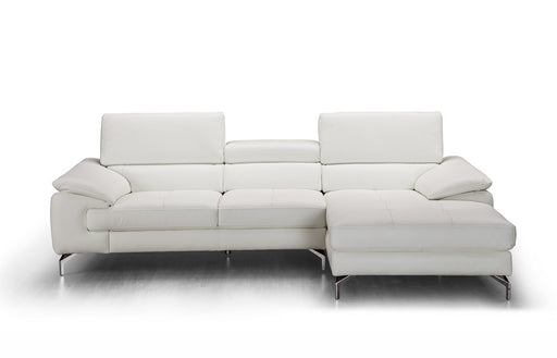 J&M Furniture - Alice Premium Leather Sectional In Right Facing Chaise - 18272-RHFC - GreatFurnitureDeal