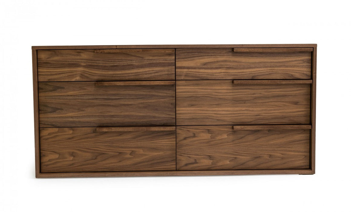 VIG Furniture - Modrest Amberlie Modern Walnut Dresser - VGMABR-96-WAL-DRS - GreatFurnitureDeal