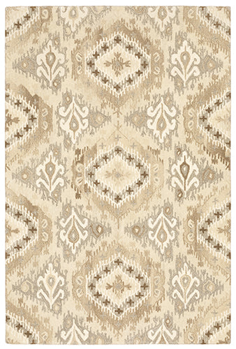 Oriental Weavers - Anastasia Sand/ Ivory Area Rug - 68003 - GreatFurnitureDeal