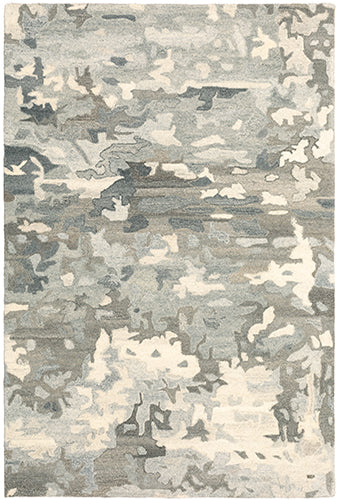 Oriental Weavers - Anastasia Grey/ Charcoal Area Rug - 68006 - GreatFurnitureDeal