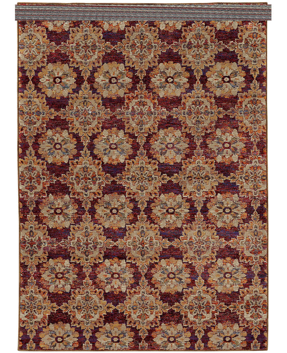 Oriental Weavers - Andorra Red/ Gold Area Rug - 6883A