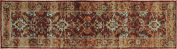 Oriental Weavers - Andorra Red/ Gold Area Rug - 7154A