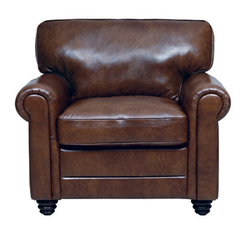Luke Leather - Andrew Italian Leather Chair - LUK-ANDREW-C