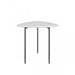 VIG Furniture - Modrest Andros White Marble Black Metal End Table - VGGMM-ET-1582-WHT-ET - GreatFurnitureDeal
