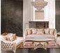 European Furniture - Angelica Sofa in Beige & Gold - 45350-S - GreatFurnitureDeal