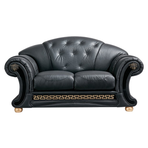 ESF Furniture - Apolo Loveseat In Black - APOLOBLACK-L